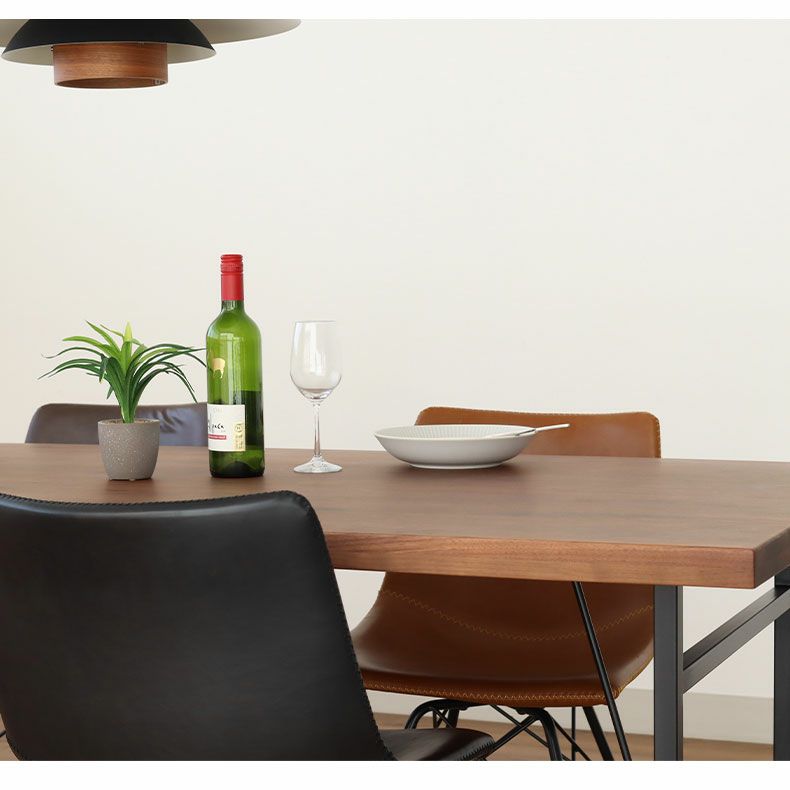 BoConcept ダイニングテーブル 幅160cm ウォールナット×スチール脚