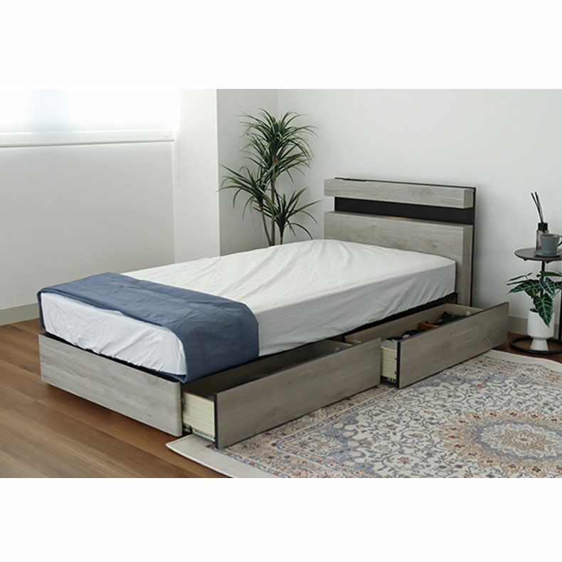 ベッドフレーム | ベッドフレーム すのこ&引出 アラル2