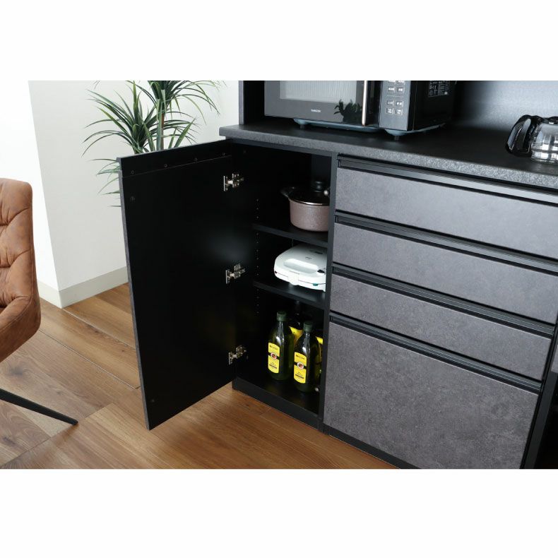 組み合わせ食器棚 | 40cm食器棚 下台開き戸(左) セラス