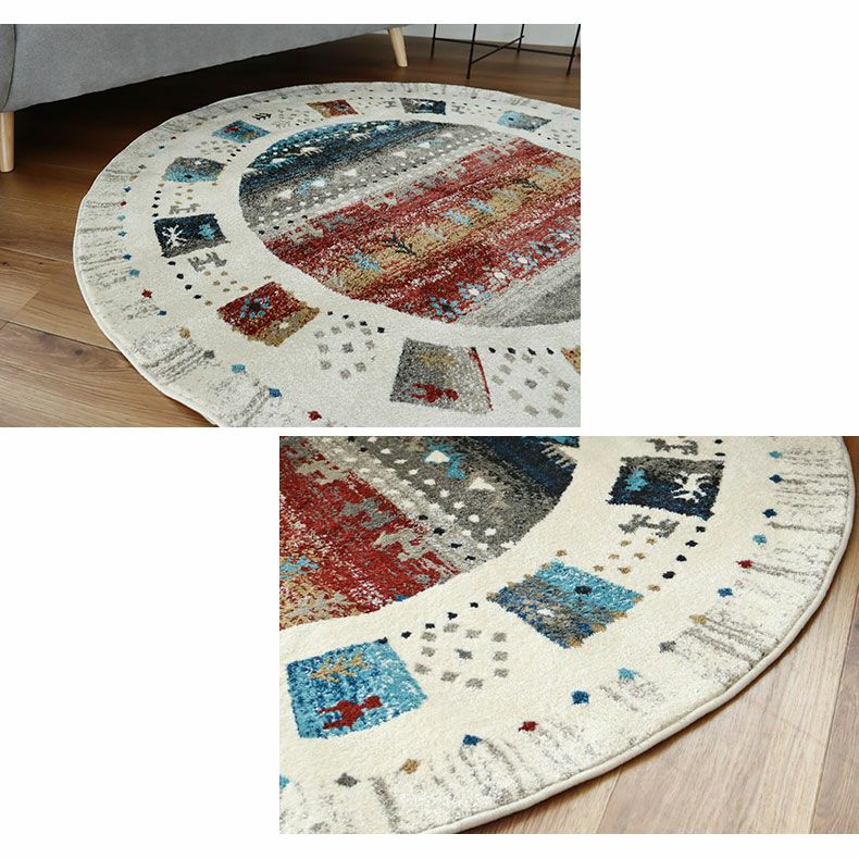 無地ラグ | 160cm円形ウィルトンラグ イシス