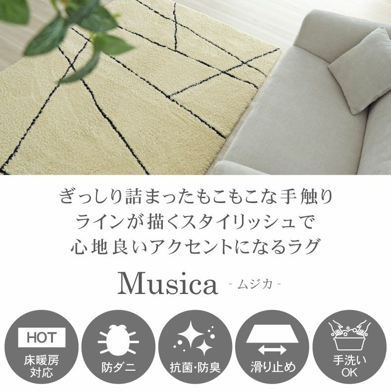 柄物・デザインラグ | 国産ラグ ムジカ
