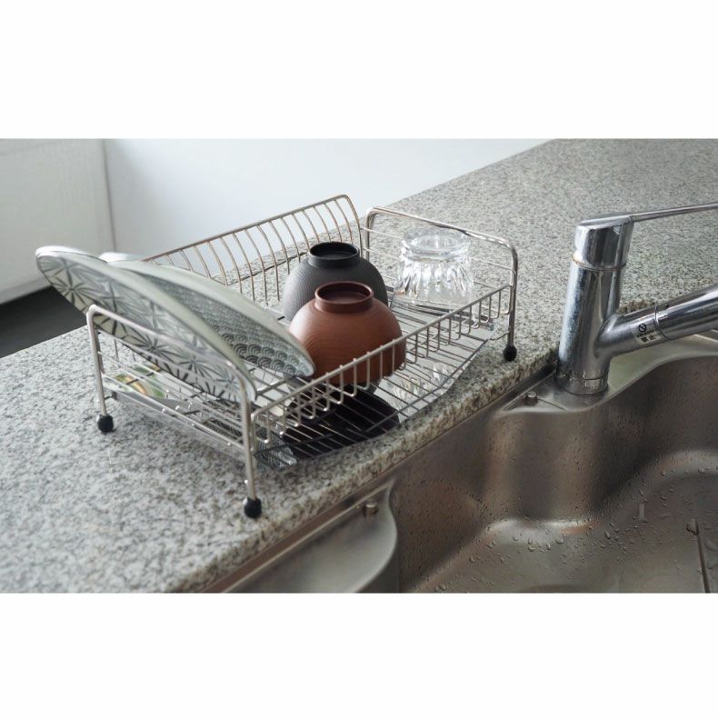 水切りラック | ステンレス1段水切りラック