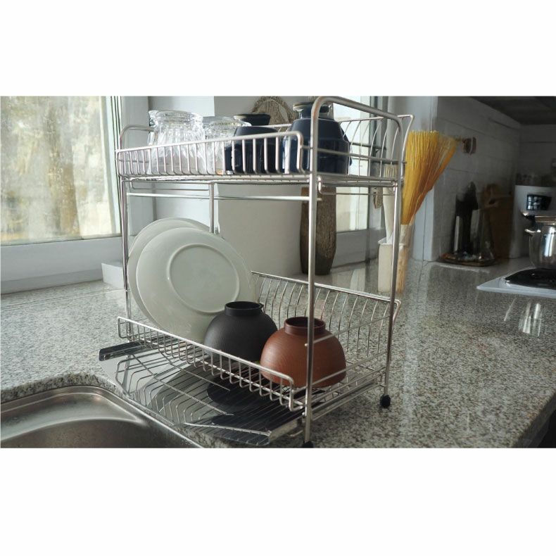 水切りラック | ステンレス2段水切りラック