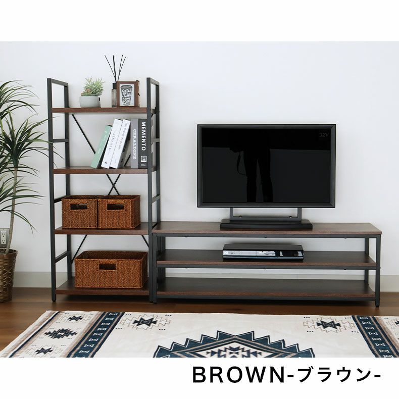 テレビ台・ロータイプ | 幅120cm テレビ台 ラフネス2