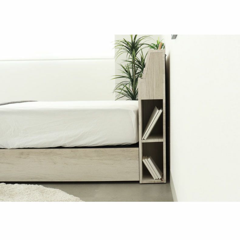ベッドフレーム | 布床板引出付き アンドレ