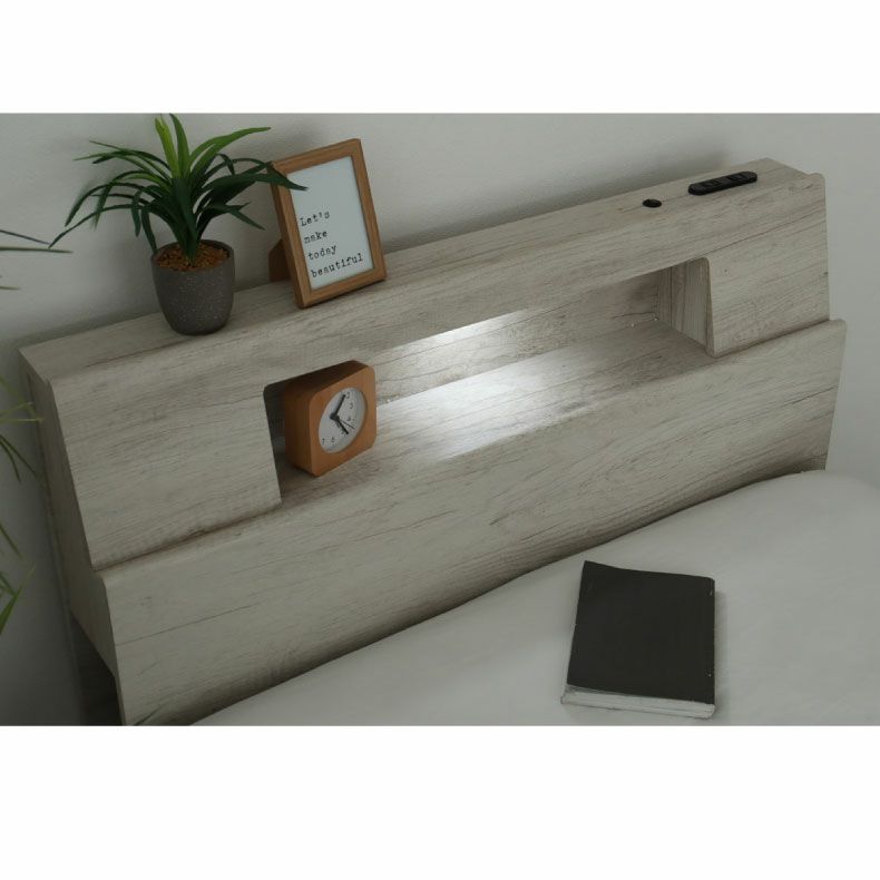 ベッドフレーム | 布床板引出付き アンドレ