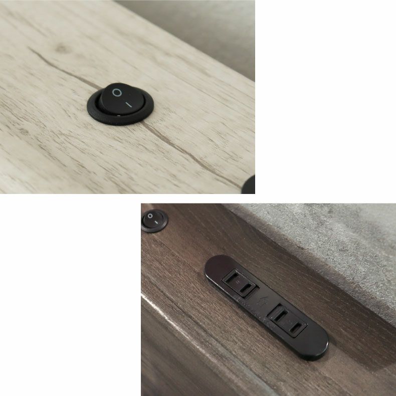 ベッドフレーム | 布床板引出付き アンドレ