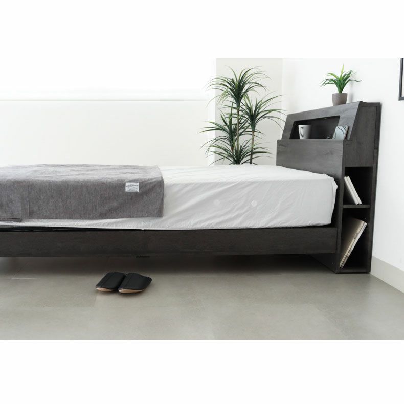 ベッドフレーム | 布床板脚付き アンドレ