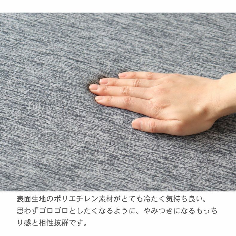 無地ラグ | 接触冷感ラグ マナクールグラ