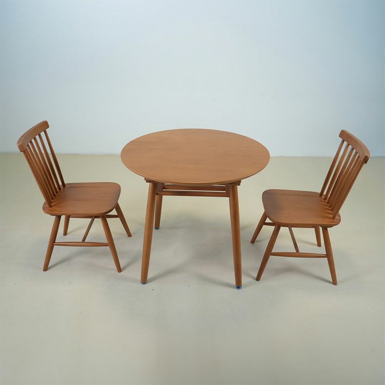 ダイニングテーブルセット2人用 | 2人用 幅85cm 円形テーブル 3点セット ランカスター