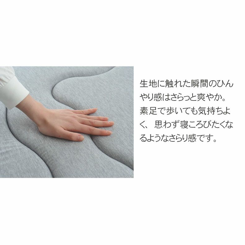 無地ラグ | 接触冷感ラグ マナクールアイススーパー