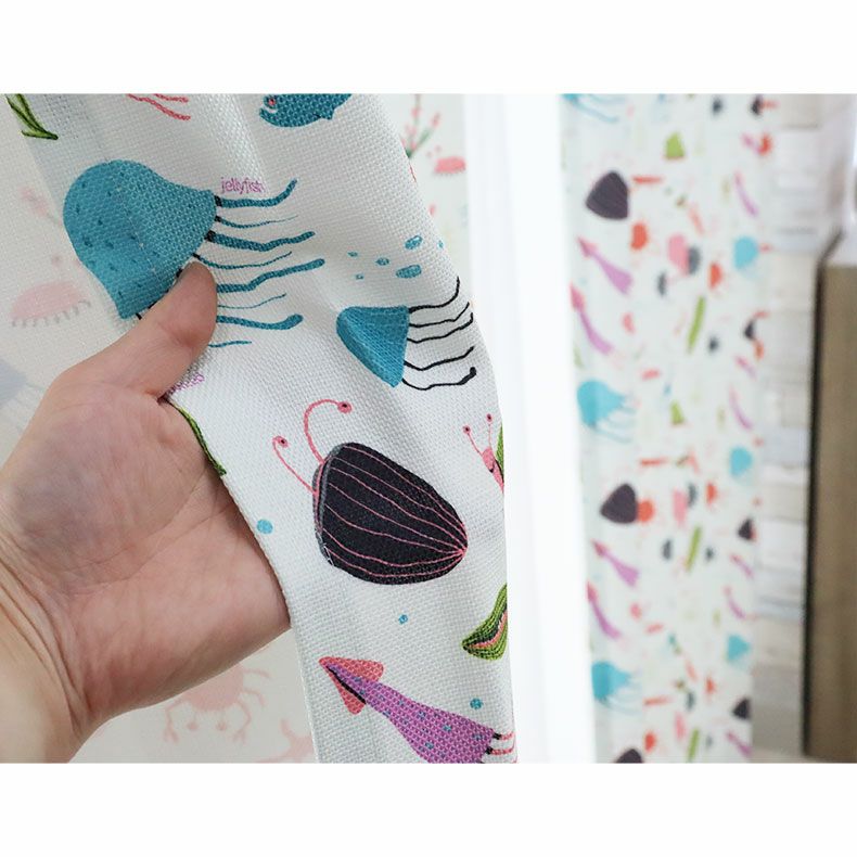 ドレープカーテン（厚地） | シンプルオーダーカーテン ウミノイキモノズカン