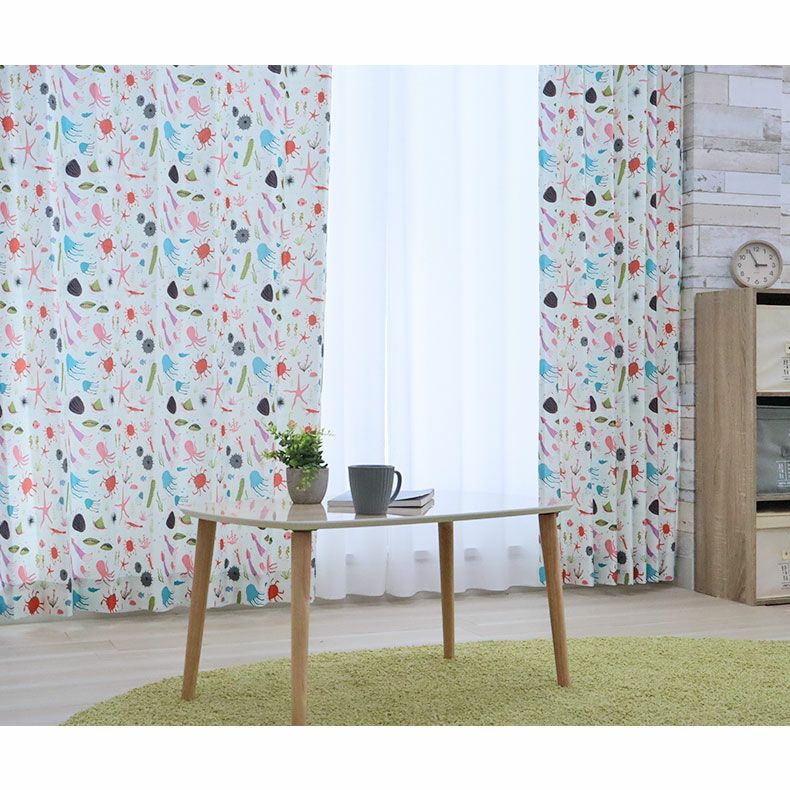 ドレープカーテン（厚地） | シンプルオーダーカーテン ウミノイキモノズカン