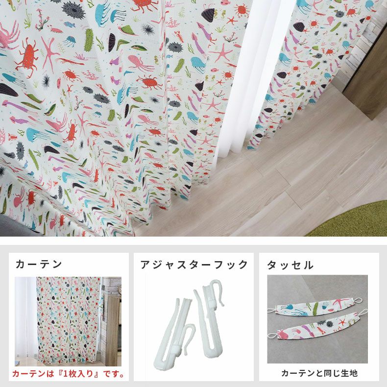 ドレープカーテン（厚地） | シンプルオーダーカーテン ウミノイキモノズカン