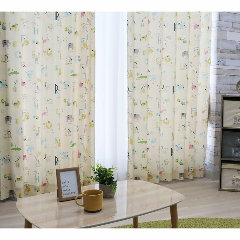 ドレープカーテン（厚地） | シンプルオーダーカーテン ドウブツズカン