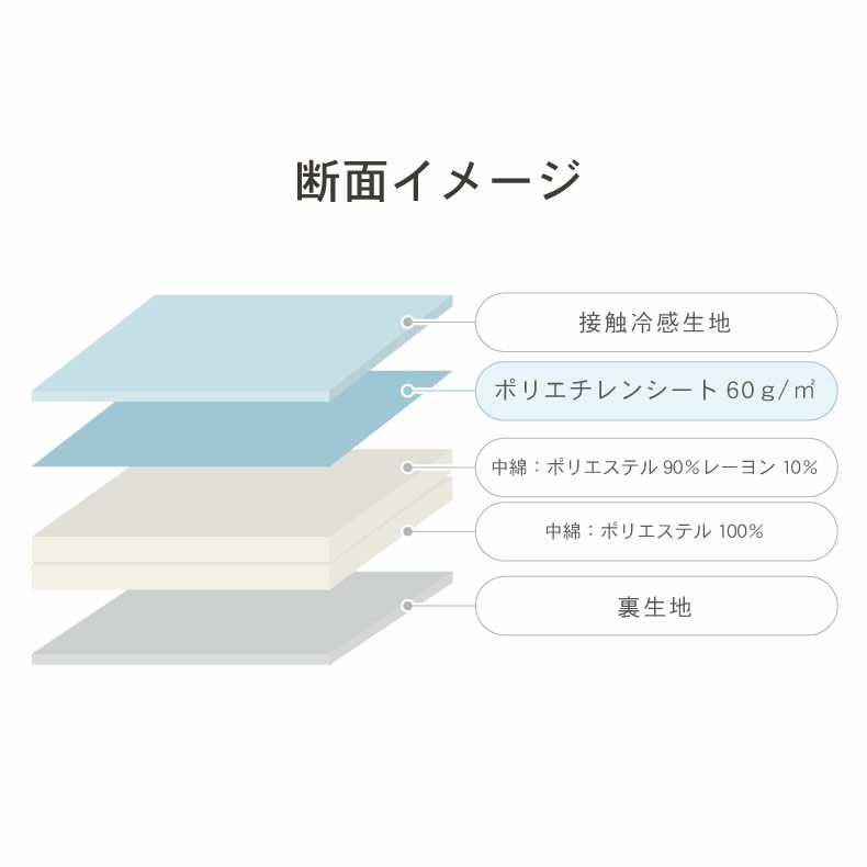 掛け布団・羽毛布団 | 肌掛け布団 マナクールアイススーパー