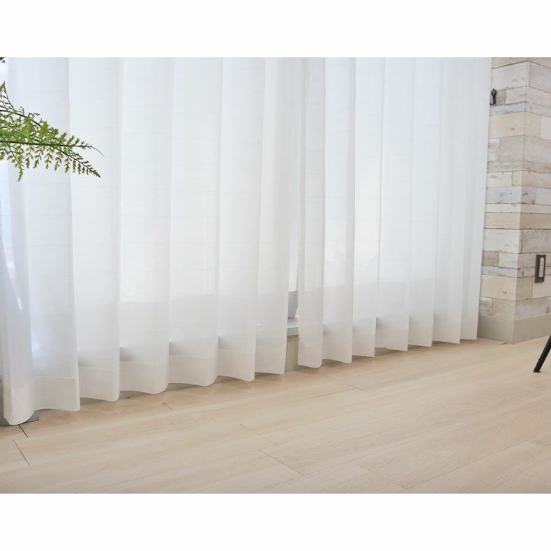 レースカーテン（薄地） | シンプルオーダーレースカーテン ネコヒッカカラナイボイル