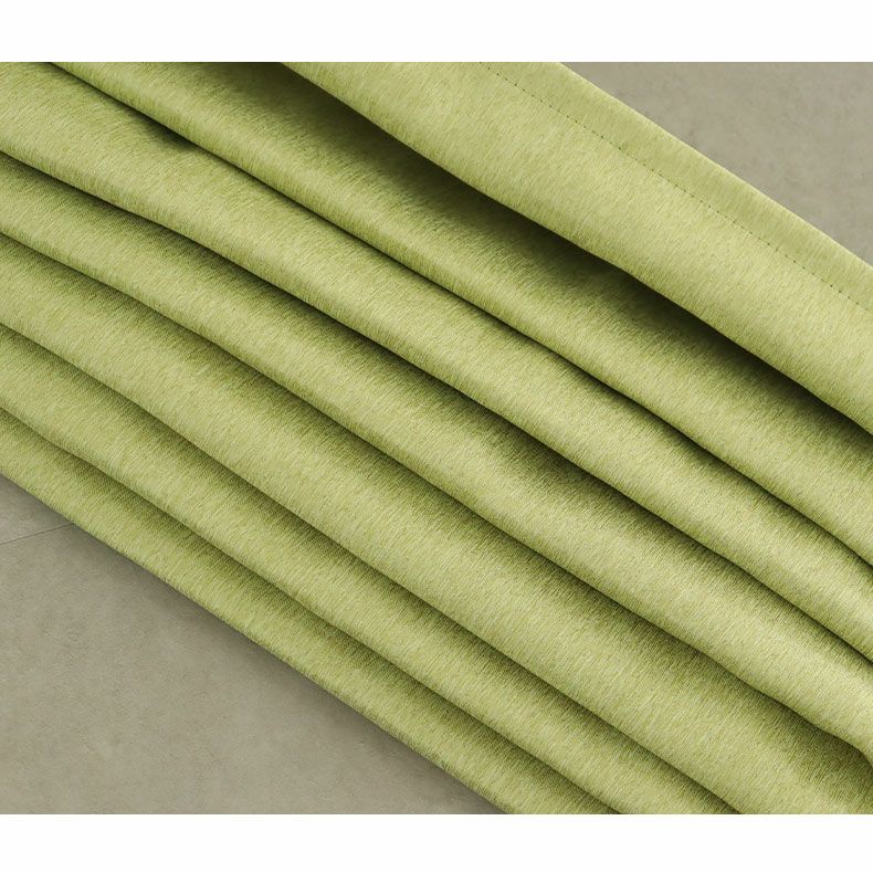 ドレープカーテン（厚地） | シンプルオーダーカーテン ムース ライトグリーン