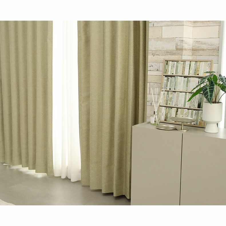ドレープカーテン（厚地） | シンプルオーダーカーテン ムース ベージュ