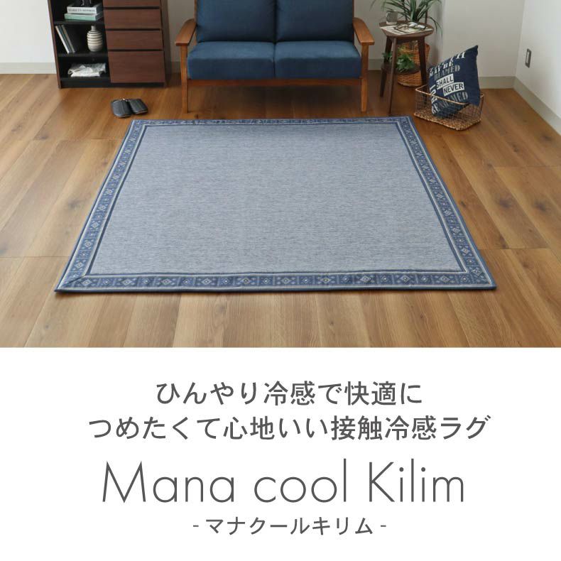 柄物・デザインラグ | 冷感ラグ マナクールキリム
