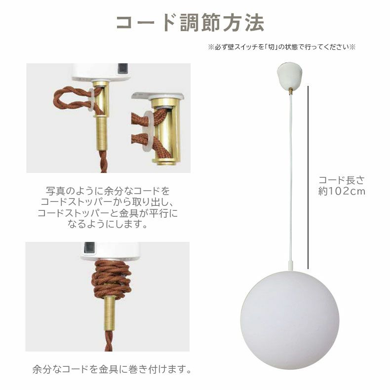 シーリングライト | 1灯ペンダントライト ブラン