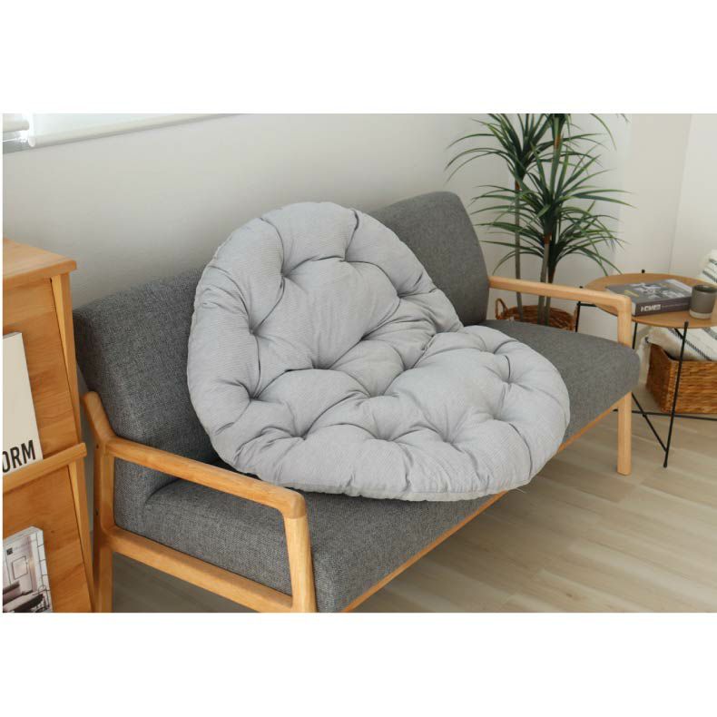 無地ラグ | 円形クッションラグ マナクールアイス