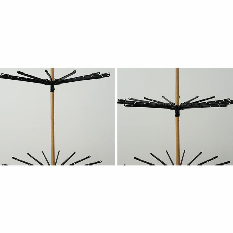 洗濯用品 | 3段パラソルハンガー アルベロ