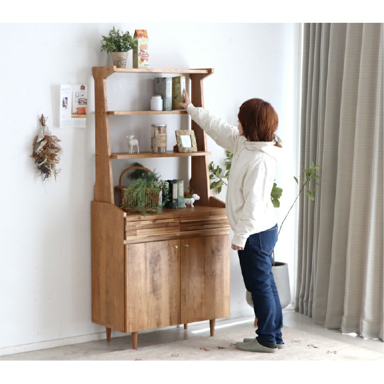 収納棚 | 幅80cmシェルフ RU