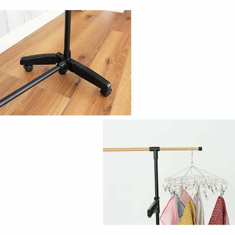 洗濯用品 | 木目調室内物干し アルベロ