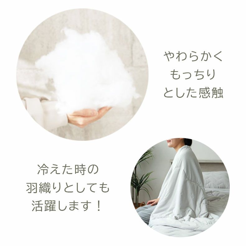 掛け布団・羽毛布団 | 肌掛け布団 とろりんちょ3