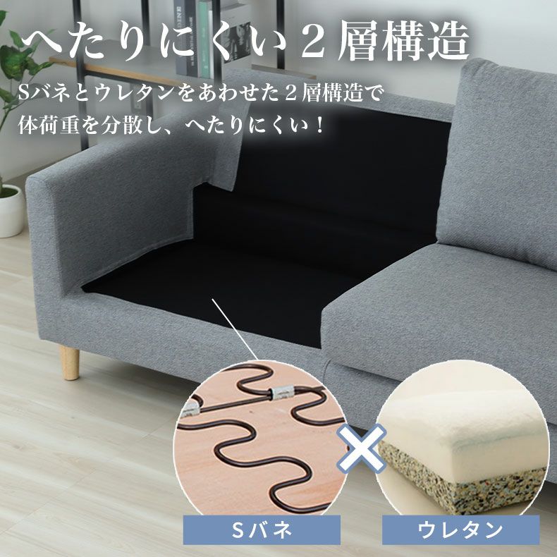 ３人掛けソファ | ソファ ジョイ4