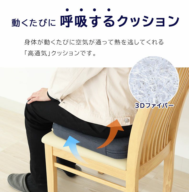 シートクッション | 40角 3Dファイバーシートクッション エアロ