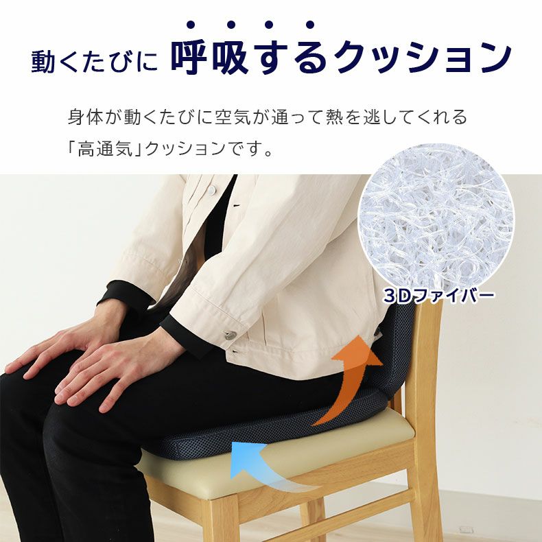 シートクッション | 40角 ダブルサポートファイバークッション エアロ