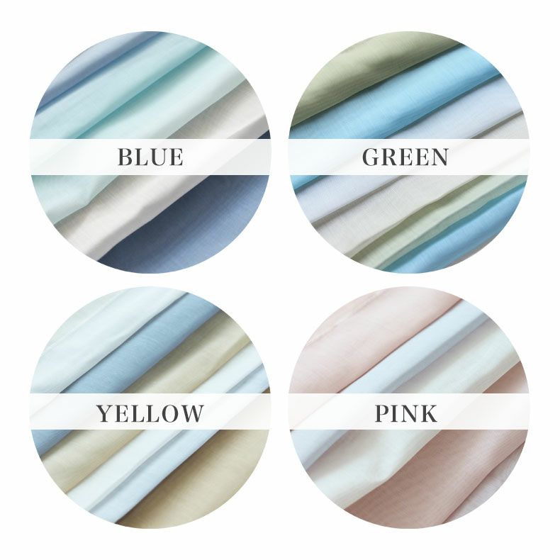 レースカーテン（薄地） | シンプルオーダーレースカーテン ルミエールボイル ピンク