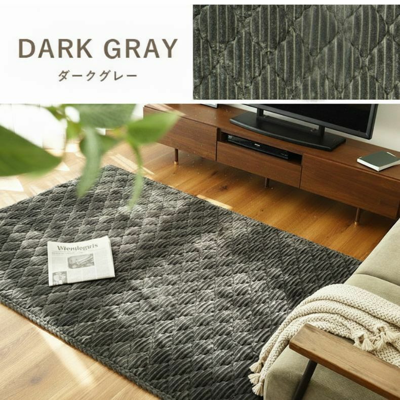 無地ラグ | 蓄熱ラグ フェリス