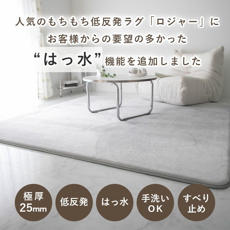 無地ラグ | ラグ はっ水ロジャー