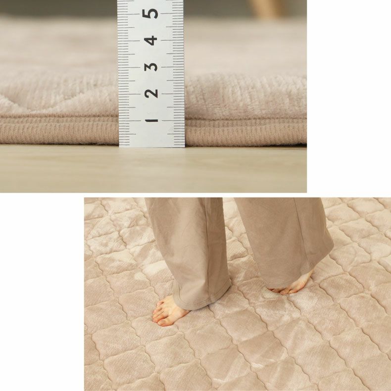 無地ラグ | 190x190cm こたつ敷き布団 マナヒート