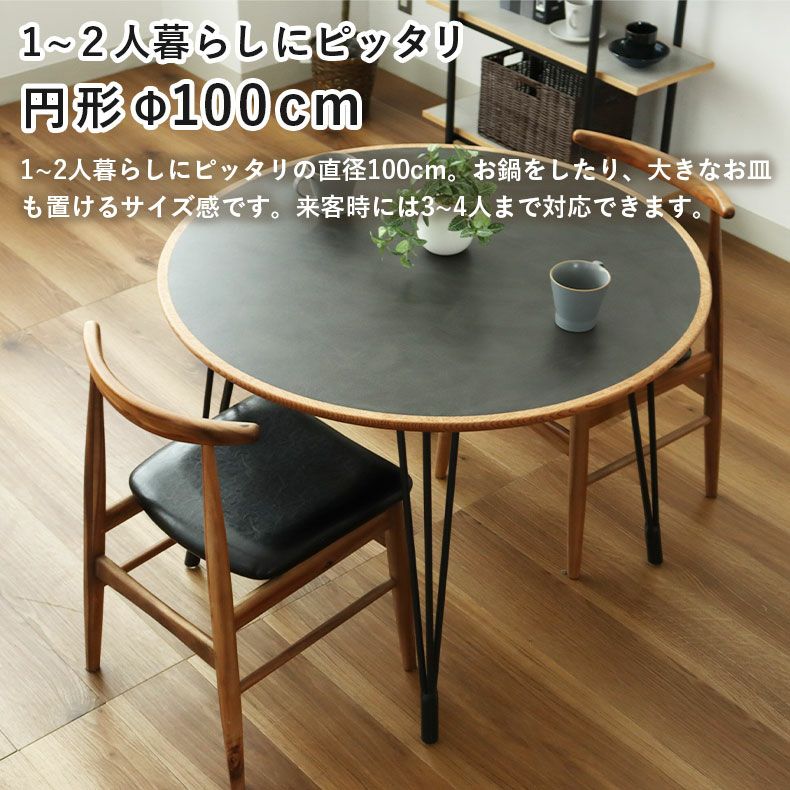 ダイニングテーブルセット2人用 | 幅100cmダイニング3点セット バルカ2