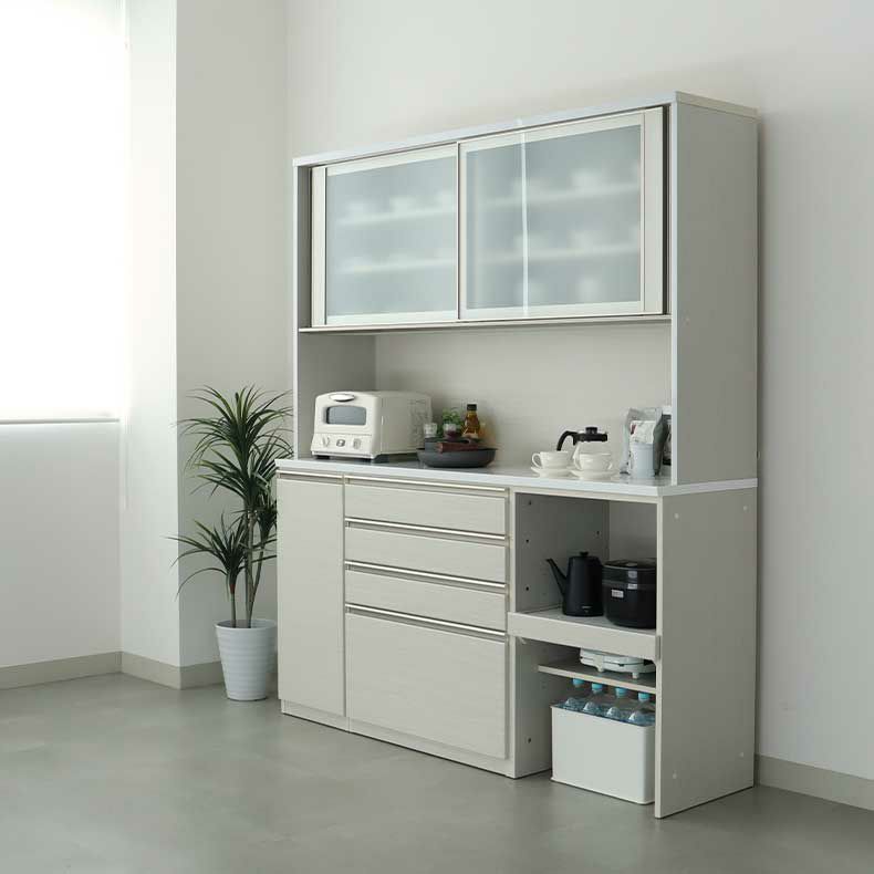 組み合わせ食器棚 | 幅40cm 下台 可動オープン ネオ2