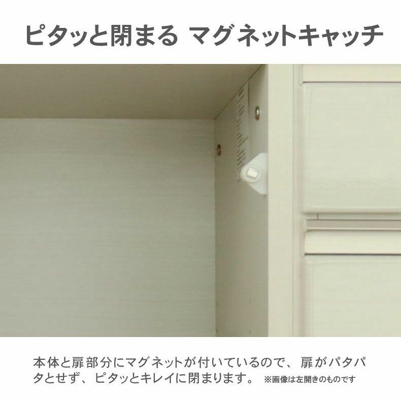 カウンター・キッチン収納 | 幅180cmカウンター 下台左脚パネル 60三段引出 40右開 ネオ