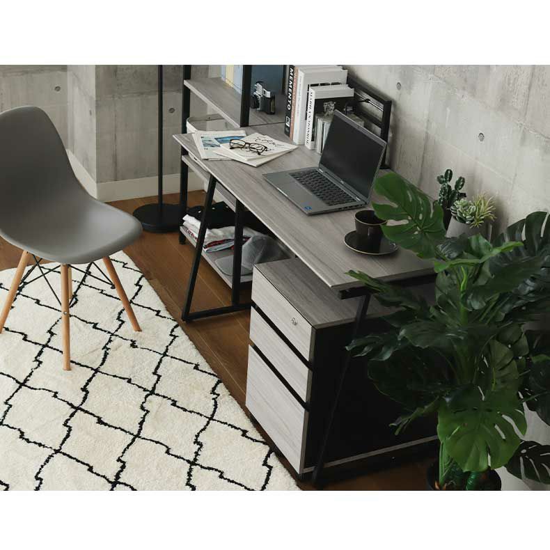 デスク | 120cm幅 デスク ワゴンセット クレイス