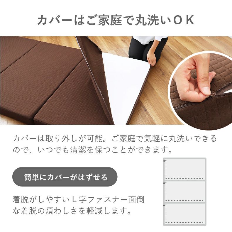 ウレタン・折りたたみマットレス | リバーシブルマットレス ヒョーリ