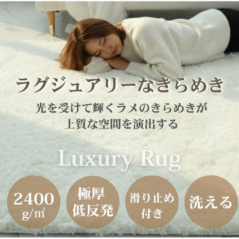 無地ラグ | 低反発ラグ シャンティア