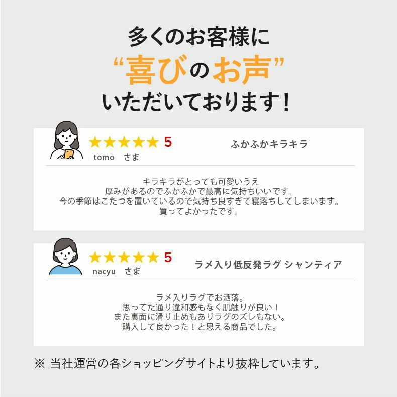無地ラグ | 低反発ラグ シャンティア
