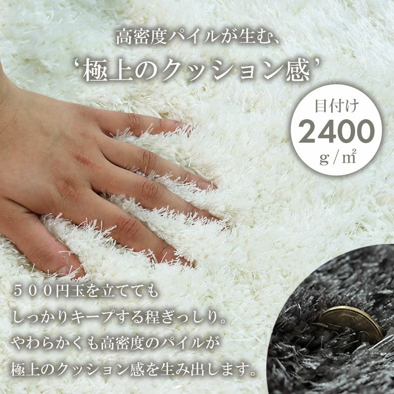 無地ラグ | 低反発ラグ シャンティア