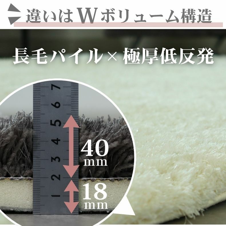 無地ラグ | 低反発ラグ シャンティア