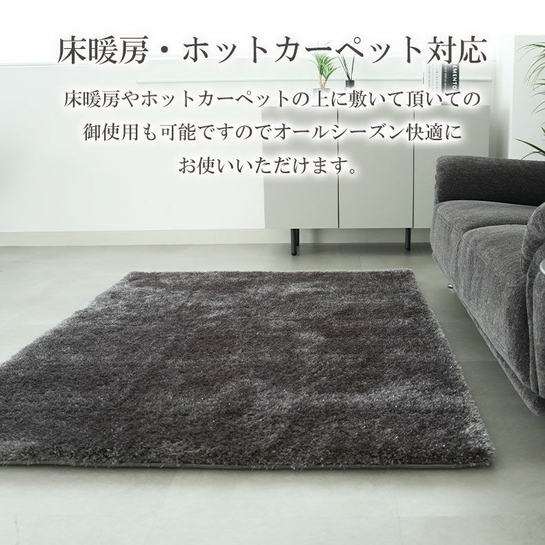 無地ラグ | 低反発ラグ シャンティア