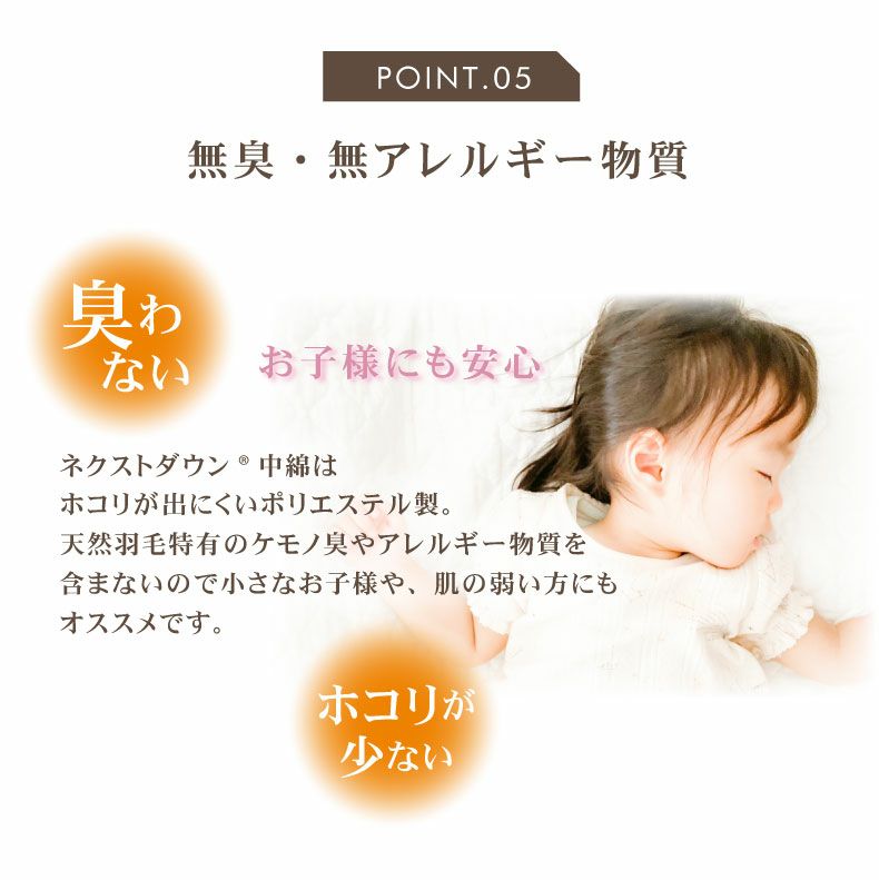 まくら | 43×63　ネクストダウン2ピロー 枕 洗える ふかふか