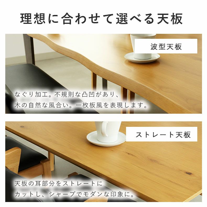 ダイニングテーブルセット4人用 | 4人用 幅190cm ダイニング5点セット ベルガー(ストレート)＆トレック