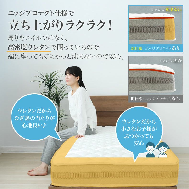 マットレス | ポケットコイルマットレス 超高密度 硬さが選べる バリューP06